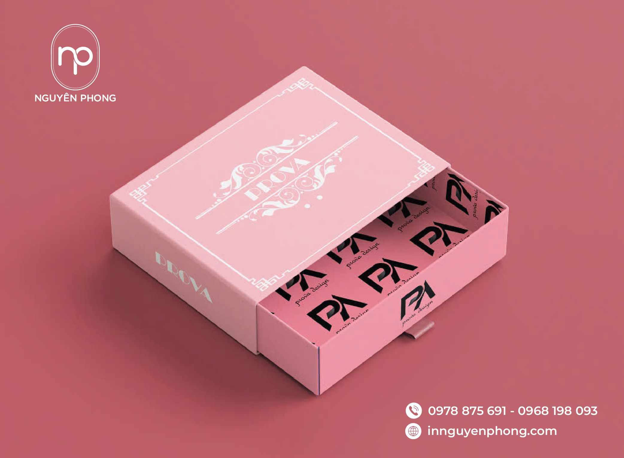 Mẫu hộp giấy tại Xưởng in Nguyên Phong